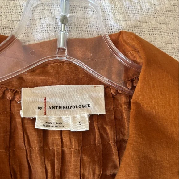 Anthropologie Victorian sheer lace blouse - Picture 7 of 10